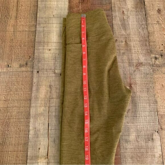 JoyLab womens size small green fleece lined leggings - Picture 3 of 8